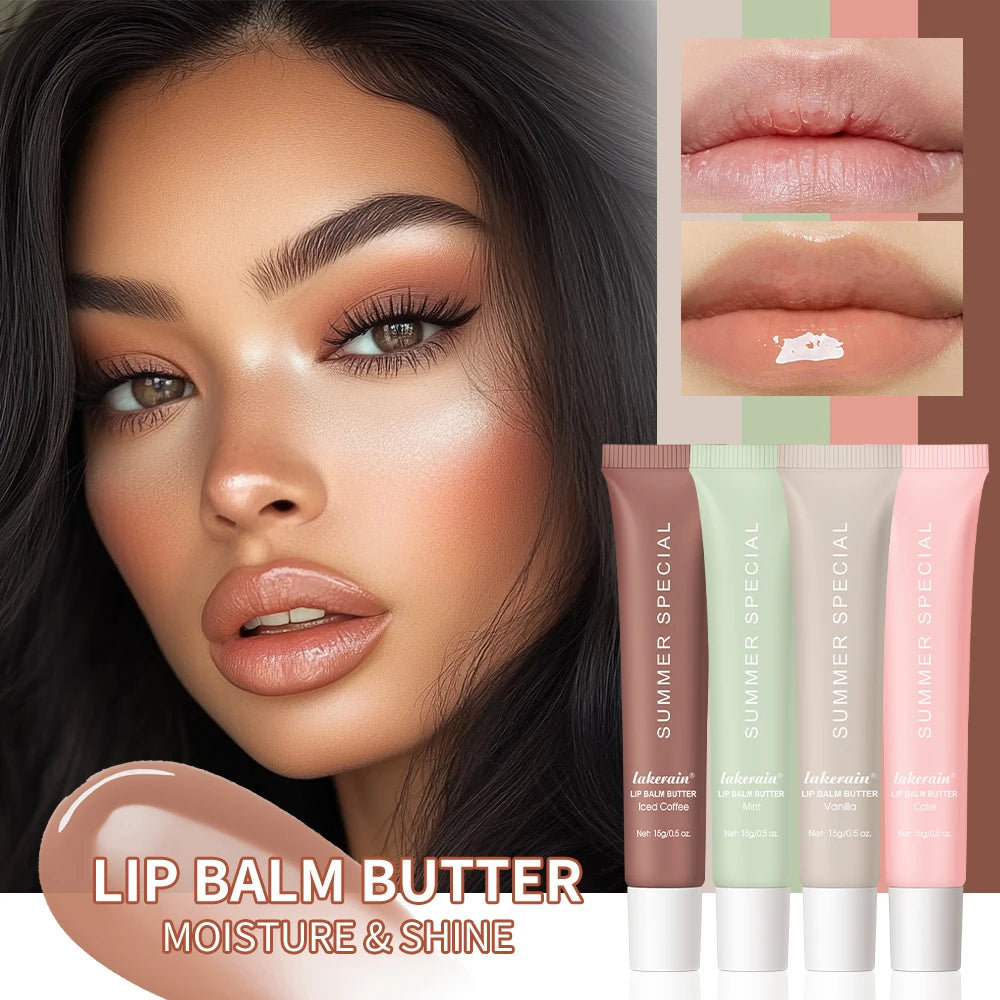 Lip Balm Deep Moisturizing Lip Glaze Smoothing Lip Lines Long-Lasting Nourishment Daily Lip Care Lip Balm