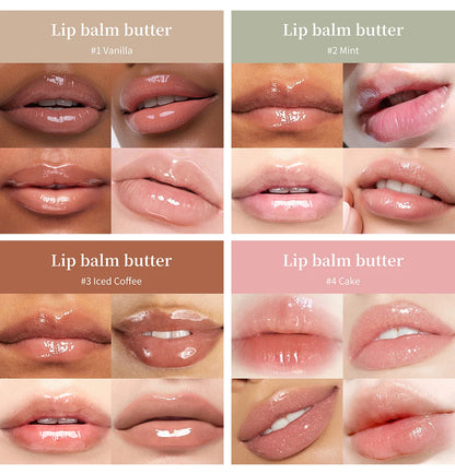 Lip Balm Deep Moisturizing Lip Glaze Smoothing Lip Lines Long-Lasting Nourishment Daily Lip Care Lip Balm