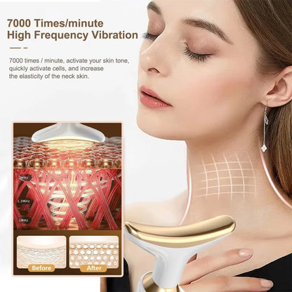 Multifunctional Anti-Wrinkle Anti-Aging Facial Neck Massager Face Shaper Tightening Device