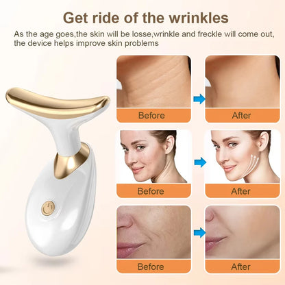 Multifunctional Anti-Wrinkle Anti-Aging Facial Neck Massager Face Shaper Tightening Device