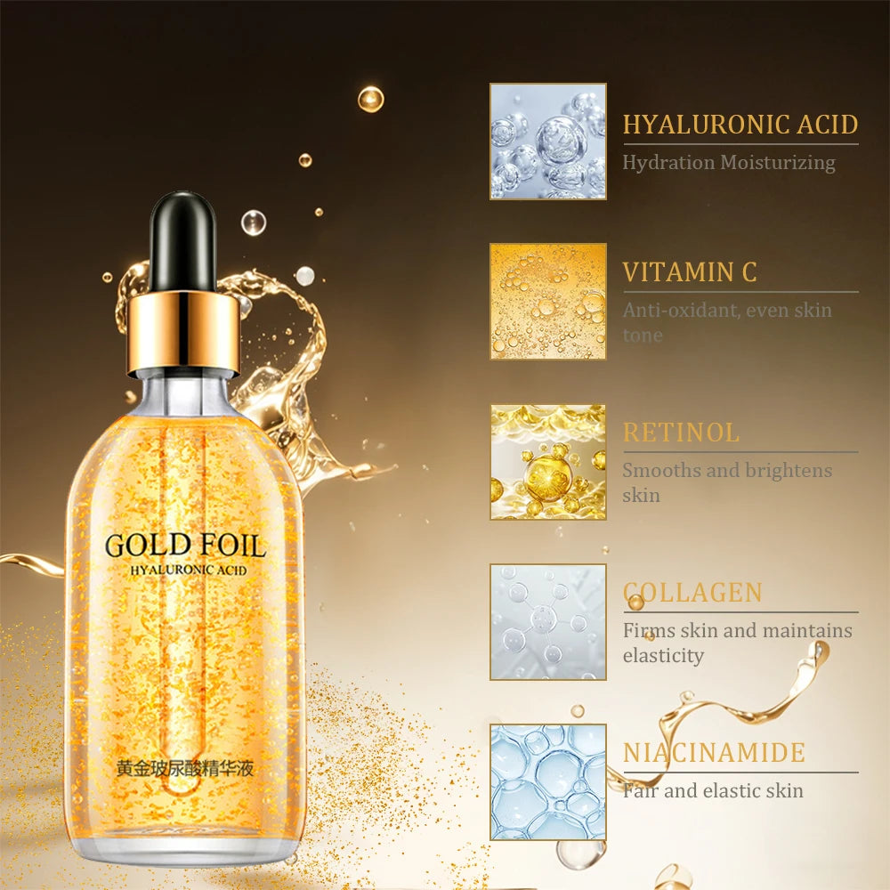 100ml 24k Gold Hyaluronic Acid Nicotinamide