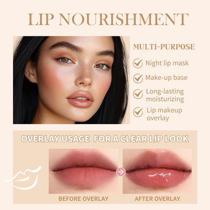 Lip Balm Deep Moisturizing Lip Glaze Smoothing Lip Lines Long-Lasting Nourishment Daily Lip Care Lip Balm